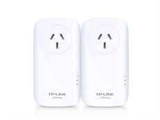 TP-LINK AV1200 Gigabit Passthrough Powerline Starter Kit, Stock# TL-PA8010P KIT