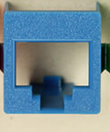 BEZEL, SPEEDSTAR (blue) 25 pcs, Part# STARBEZ-62
