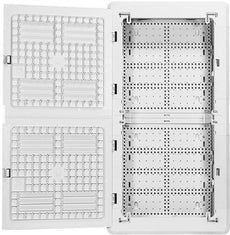 Suttle 30" MediaMAX wiring panel (empty) with hinged vented cover, Stock# 135-0066