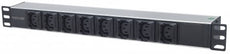 Intellinet 19" 1U Rackmount Anti-Shedding 8-Output C19 Power Distribution Unit (PDU), Stock# 163651