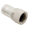 Suttle TWiN Lock Knurl/Hex Combo RG6U Compression F-connectors