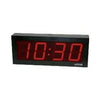 Valcom VIP-D440ADS IP PoE 4 Digit, 4 inch Digital Clock, Double Sided, Stock# VIP-D440ADS ~ NEW