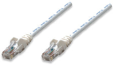 INTELLINET/Manhattan 320719 Network Cable, Cat5e, UTP 25 ft. (7.5 m), White (50 Packs), Stock# 320719