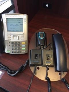 Training Adapter kit, Includes an additional handset designed for Nortel / Avaya IP-1100 Series phones ~ NEW