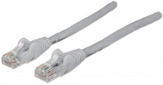 INTELLINET/Manhattan Network Cable, Cat5e, UTP 1 ft. (0.3 m), Grey (40 Packs), IEC-C5-GRY-1, Stock# 345606