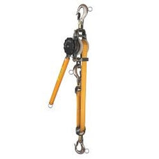 Web-Strap Ratchet Hoist with Hot Rings, Stock# KN1500PEXH