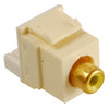 ICC MODULE, RCA IDC, YELLOW INSERT, ALMOND Stock# IC107Y8GAL