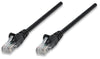 INTELLINET/Manhattan 320788 Network Cable, Cat5e, UTP 25 ft. (7.5 m), Black (30 Packs), Stock# 320788