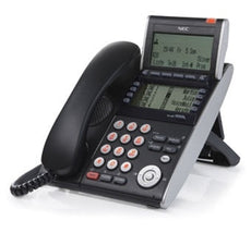 NEC ITL-8LD-1 (BK) - DT730 - 8 Button DESI less Display IP Phone Black (Stock# 690010 ) ~ Factory Refurbished