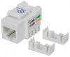 INTELLINET IKJ-C5U-PD-WH, Cat5e Keystone Jack  WHITE, Stock# 210355