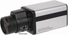 SPECO HCLR07L0G Traditional Box 650TVL, 12/24, C/CS lens (not included) OSD, Grey Housing, Stock# HCLR07L0G