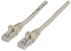 INTELLINET/Manhattan 340373 Network Cable, Cat6, UTP 3 ft. (1.0 m), Grey (20 Packs), Stock# 340373