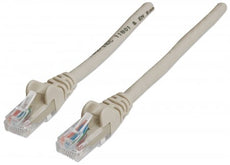 INTELLINET/Manhattan 340373 Network Cable, Cat6, UTP 3 ft. (1.0 m), Grey (30 Packs), Stock# 340373