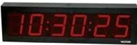 Valcom IP PoE 6 Digit, 4 inch Digital Clock Doubled Sided ~ Stock# VIP-D640DS ~ NEW