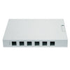 ICC SURFACE MOUNT BOX, 12-PORT, WHITE Stock# IC107SBTWH