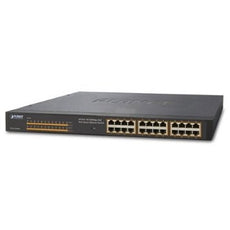 PLANET FNSW-2400PS 24-Port 10/100 Web/Smart Ethernet POE Switch, Stock# FNSW-2400PS