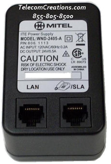 Inter-tel WND-2405-A IP Phone Power Supply - Part# 806.1113- NEW - ORIGINAL EQUIPMENT MANUFACTURER