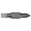 Klein Tools Bit #1 Phillips, 3/16'' Slotted, Part# 32482