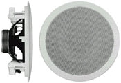 MG Electronics 8″ Round In Wall Architectural Speaker System with Titanium Swivel Tweeters, Part# IWS-825CX