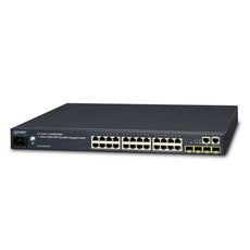 Planet Layer 3 48-Port 10/100/1000T + 4-Port 1000X SFP Stackable Managed Switch, Stock# PN-SGS-6340-48T4S