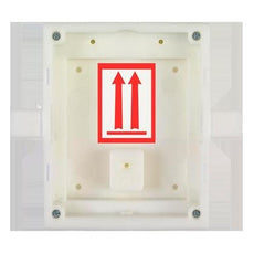 Flush Mount Installation box for 1 module (01284-001), Stock# 9155014