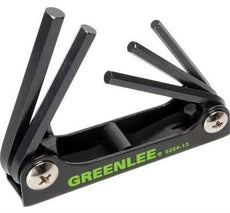 Greenlee WRENCH,HEX-KEY SET 5 PC STD FOLDING   ~ Stock# 0254-13