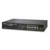 PLANET FGSD-1022HP SNMP Managed 8-Port 802.3at high power PoE Fast Ethernet Switch + 2-Port Gigabit (200W), Stock# FGSD-1022HP
