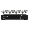 Speco 8 Channel Zip Kit with 8 Grey Domes, 2T HD, Stock# ZIPL88D2G