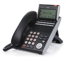 NEC DTL-12D-1 (BK) - DT330 - 12 Button Display Digital Phone Black ~ Stock# 680002 ~ Factory Refurbished