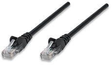 INTELLINET/Manhattan 320757 Network Cable, Cat5e, UTP Black (10 Packs), Stock# 320757