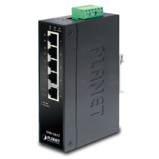 PLANET ISW-501T IP30 Slim Type 5-Port Industrial Fast Ethernet Switch (-40 to 75 degree C), Stock# ISW-501T