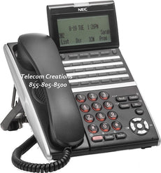 NEC ITZ-24DG-3(BK) TEL, DT830G IP 24 Button Gigabit Endpoint / Grayscale Display Phone Stock# 660138 Part# Q24-FR000000107289 Refurbished