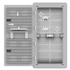 Suttle MXE-30E-2XM 30" MediaMAX Wiring Panel with Hinged Vented Cover, Shelf, Brackets, Tie Brackets, Stock# MXE-30E-2XM