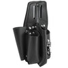 Black Leather Tool Pouch for Belts, Stock# 5118C