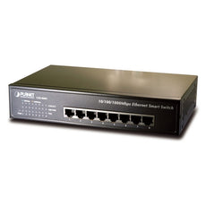 PLANET GSD-800S  8-Port Web/Smart 1000Base-T Copper Gigabit Ethernet Switch, Stock# GSD-800S