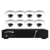 Speco 8 Channel Zip Kit with 8 Domes, 2T HD, Stock# ZIPL88D2