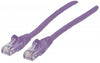 INTELLINET/Manhattan 393157 Network Cable, Cat6, UTP 10 ft. (3.0 m), Purple (40 Packs), Stock# 393157