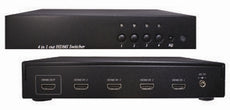 SPECO  HDMI4SWT 4 Input 1 Output HDMI Switcher, Stock# HDMI4SWT