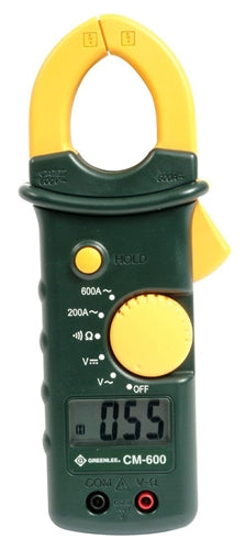 Greenlee CMI-600 CLAMPMETER, AC/DC (CMI-600) (POP), Stock# CMI-600