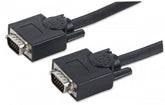 INTELLINET/Manhattan 372978 SVGA Monitor Cable 7.5 m (25 ft.), Black, Stock# 372978