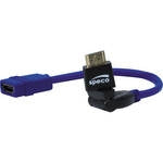 SPECO HDM2FSW.5 360 Degree Swivel HDMI w/6" Cable - Male to Female, Stock# HDM2FSW.5