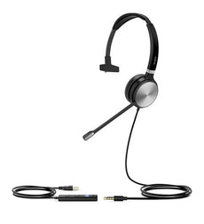 Yealink Mono wired USB headset - USB 2.0, 3.5mm, Part# UH36-MONO