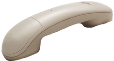 Cetis Handset Only, Corded I Series Analog 1L/2L, Ash, Part# 900IPNHDST