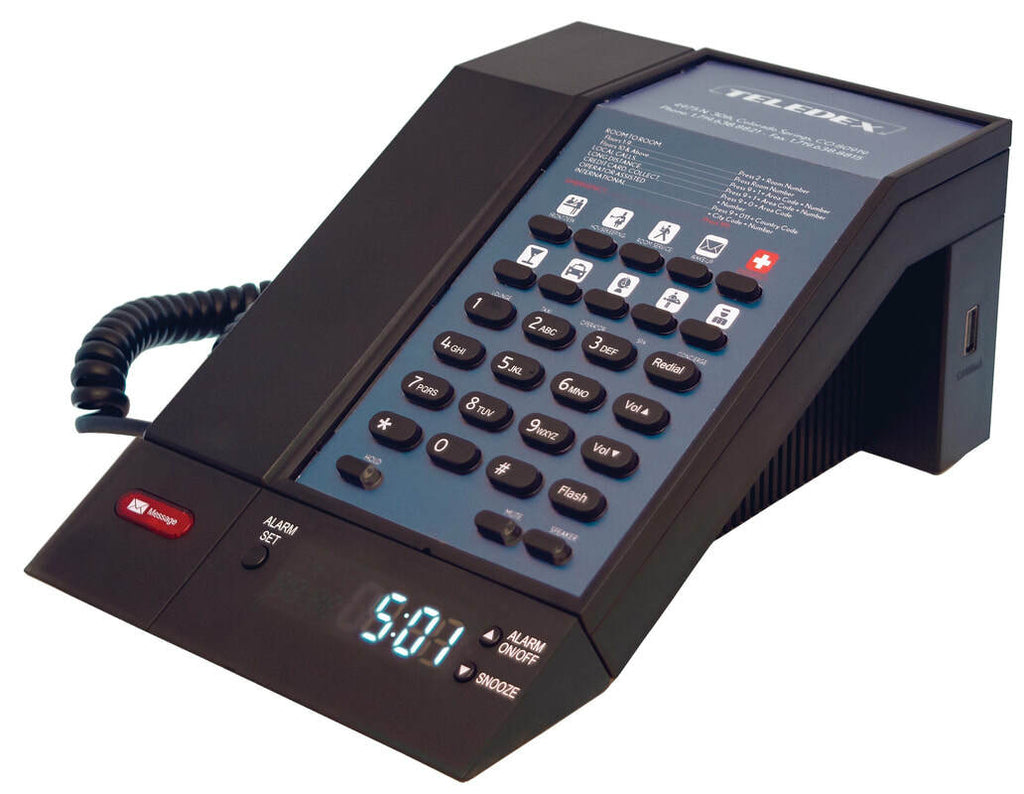 Teledex M1035- M Series Standard 1.9GHz, 1 Line Analog Cordless- Black, Part# MA1319S5D