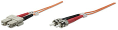 Intellinet Fiber Optic Patch Cable, Duplex, Multimode, Part# 510356