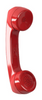 Cetis Handset Only, Corded 2510D/2554W, Red, Part# 9002510REDHDST