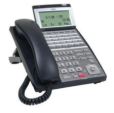NEC UX5000 DG-24e 24 BUTTON DISPLAY PHONE BLACK (Part# 0910048 ) IP3NA-24TXH Refurbished