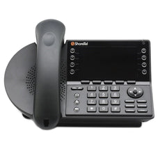 ShoreTel 485G Gigabit Black IP Phone (Part# 10498) ~ NEW