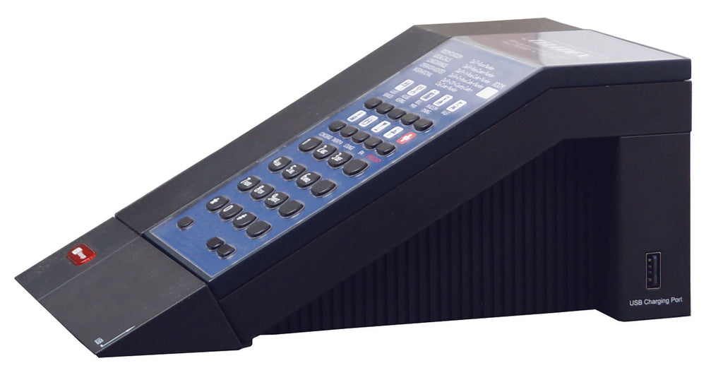 Teledex M203IP56- M Series Standard 1.8GHz, 2 Line VoIP Cordless- Black, Part# MV12319S56DU3